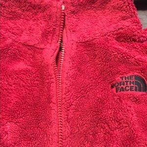 Women’s pink fleece North Face